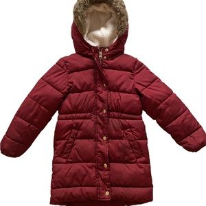 Sherpa Lined Puffer Coat 6/7